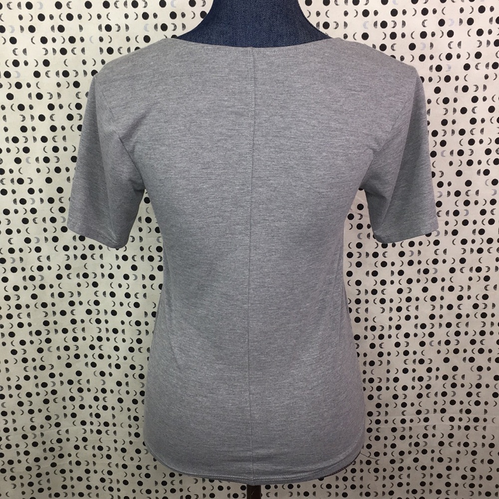 TOPSHOP Gray Tee - Picture 3 of 5